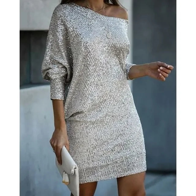 Robe scintillante Alana avec sequins