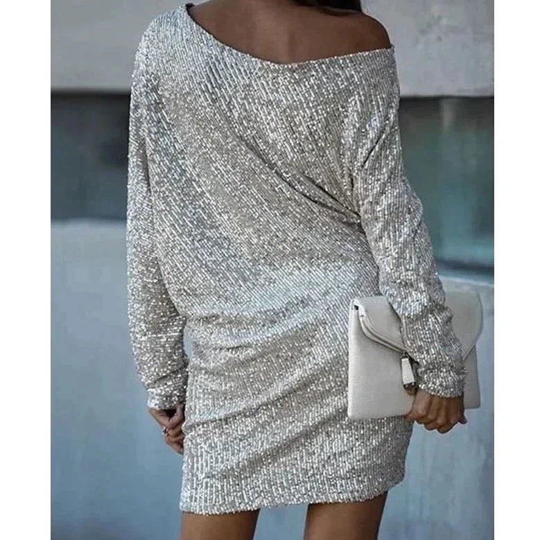 Robe scintillante Alana avec sequins
