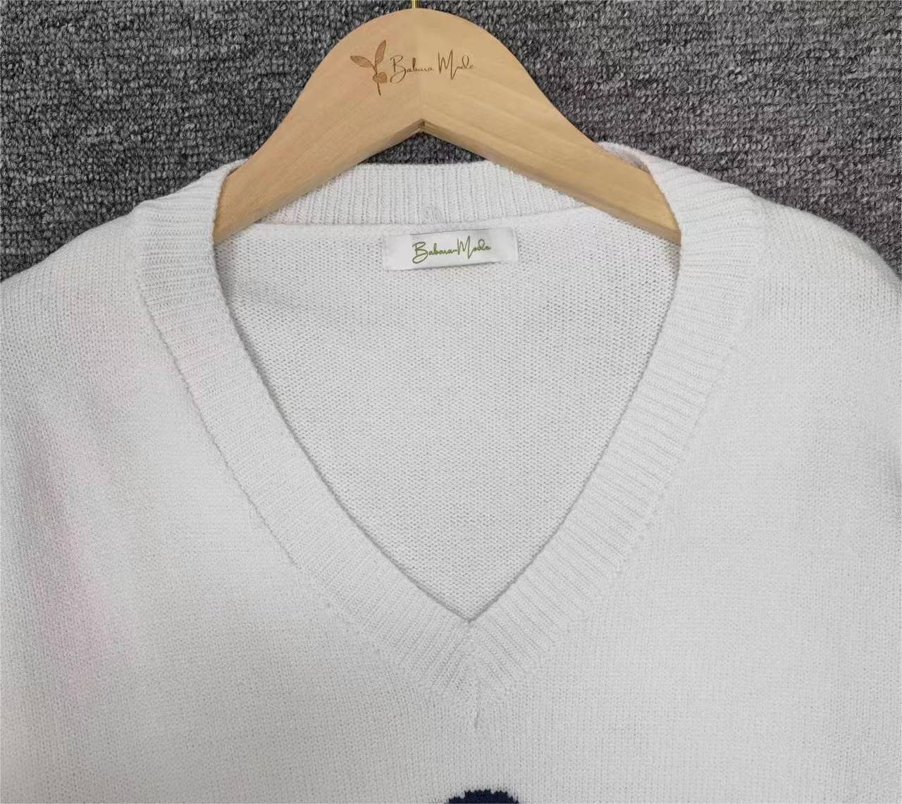 Tendance d'automne® - Haut à manches longues en V lilas