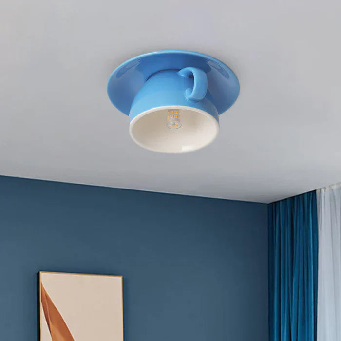 VibrantGlow - lustre en céramique coloré