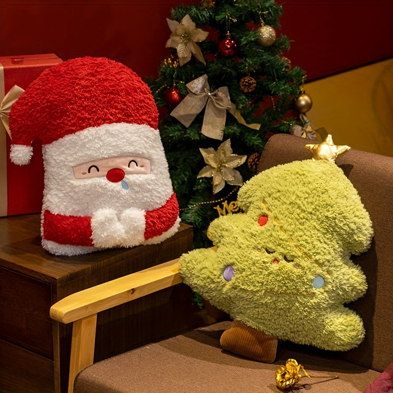 Collection de décorations de jouets en peluche de Noël festive