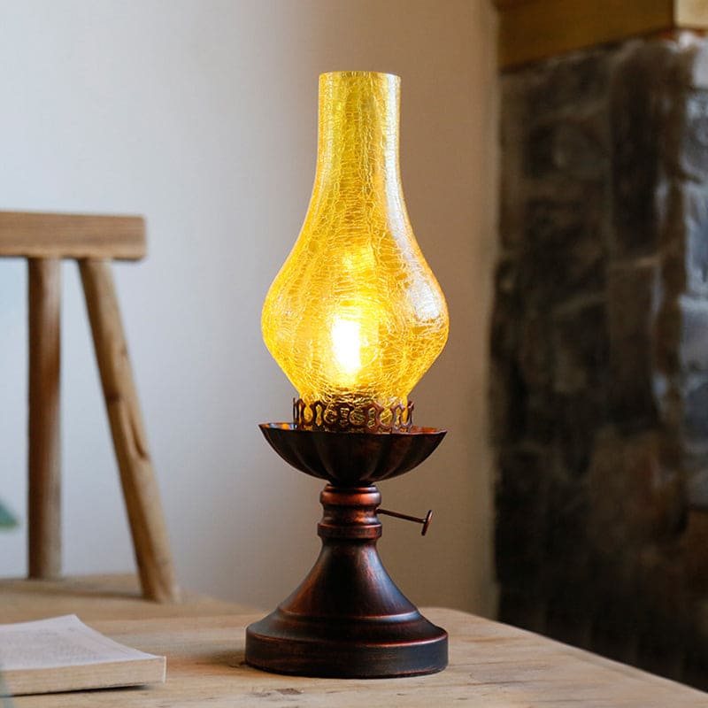 RetroGlow - Lampe de table vintage