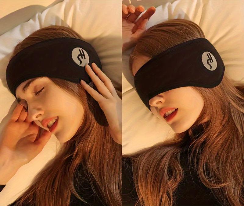 DeepSleep –Masque de Sommeil Insonorisé – Confort Total avec Bouchons d’Oreilles