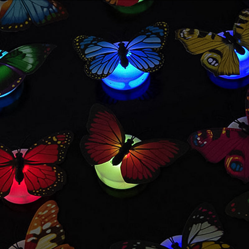 LumiWings - 3D LED papillons colorés veilleuse
