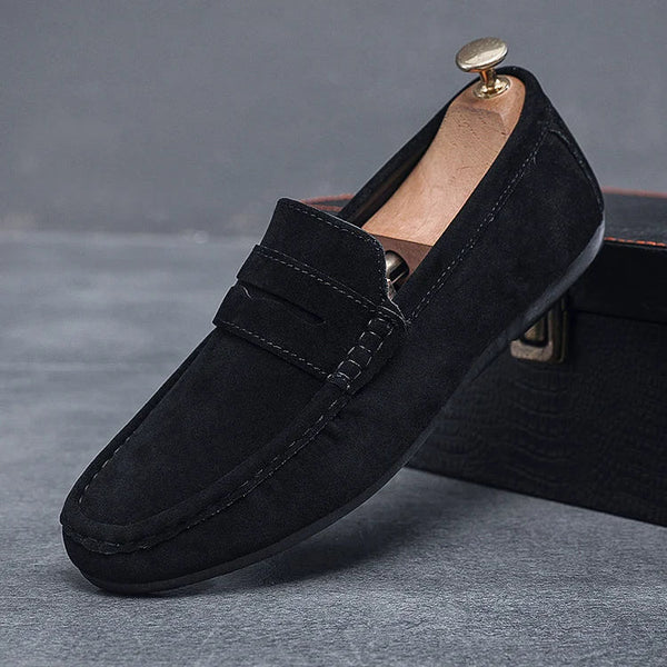 Jacob - Mocassins classiques en daim pour homme