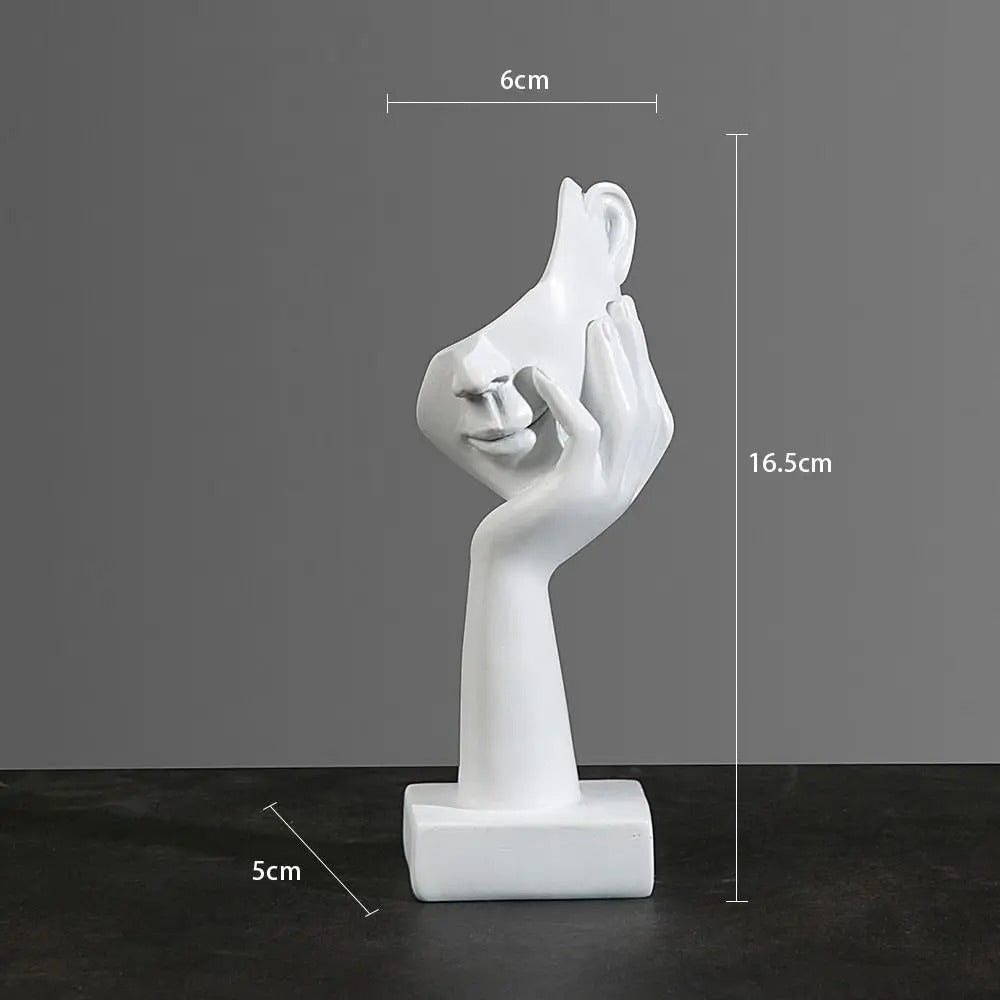 NordicMuse - Sculpture de visage abstrait