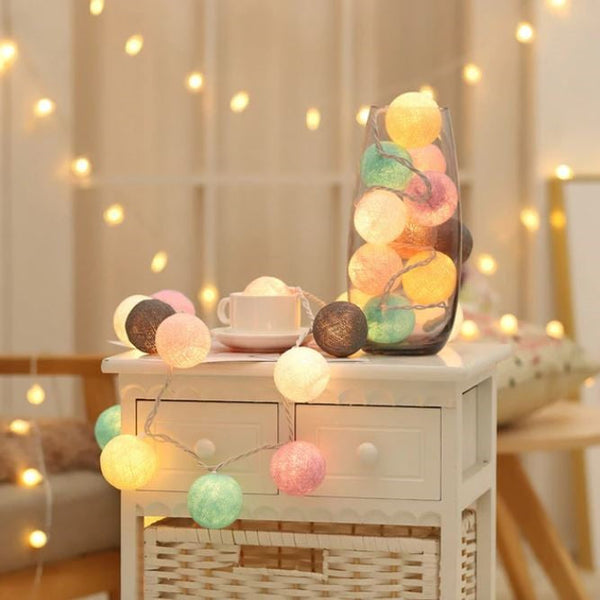 BallDecor - Guirlande lumineuse LED colorée