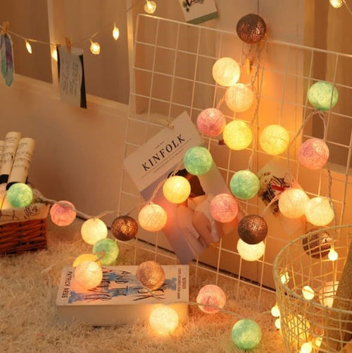 BallDecor - Guirlande lumineuse LED colorée