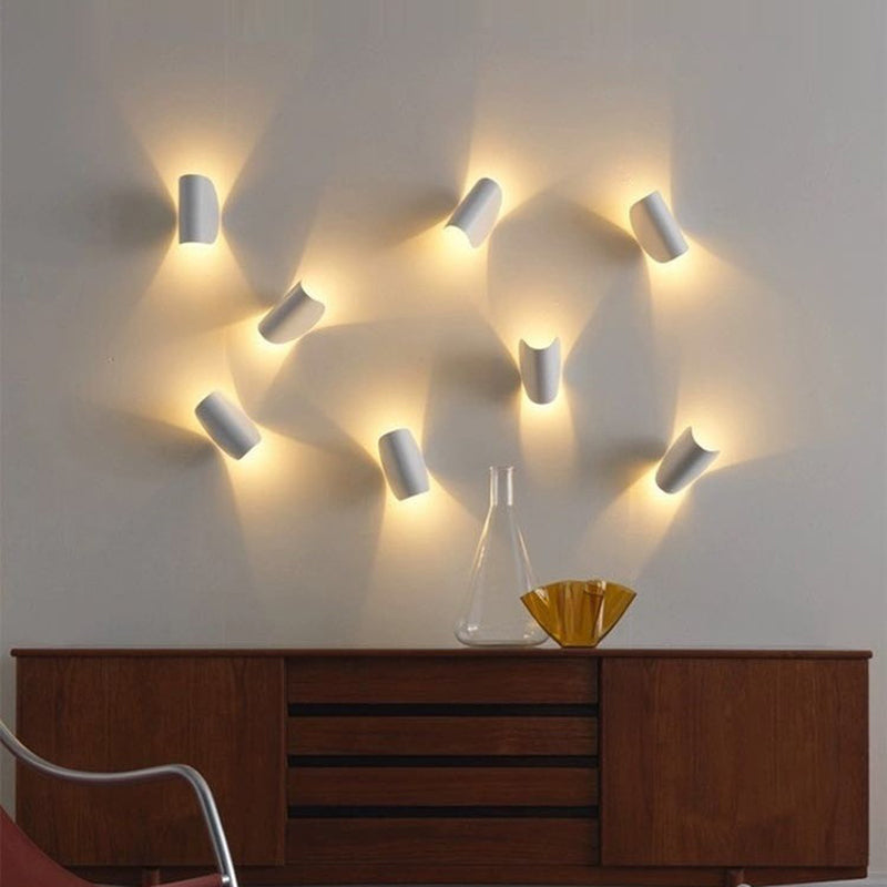 Luminaires muraux modernes en courbe