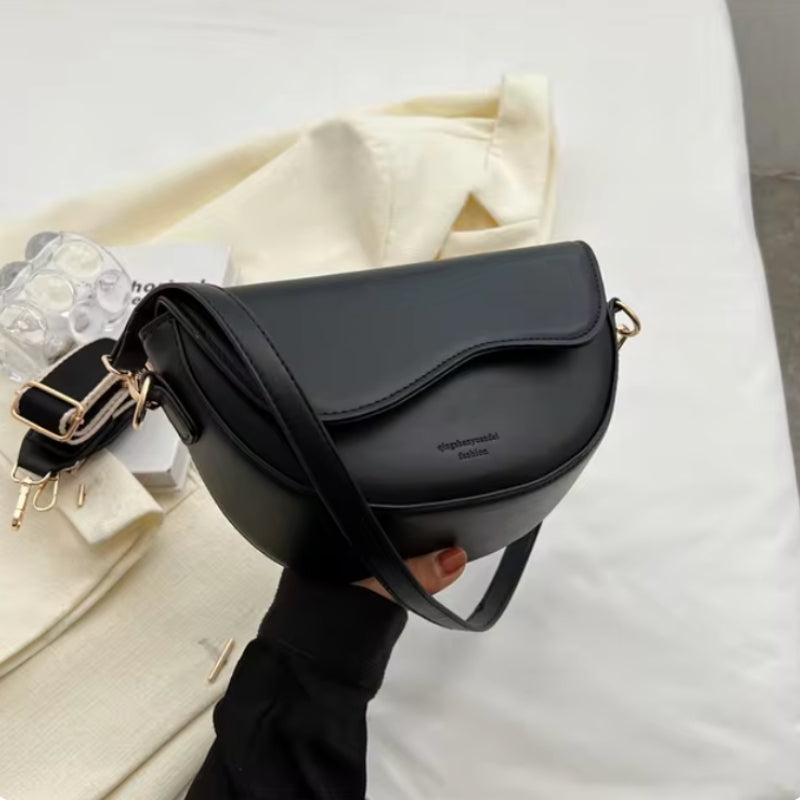 Lina - Sac à bandoulière élégant avec large bandoulière et design luxueux