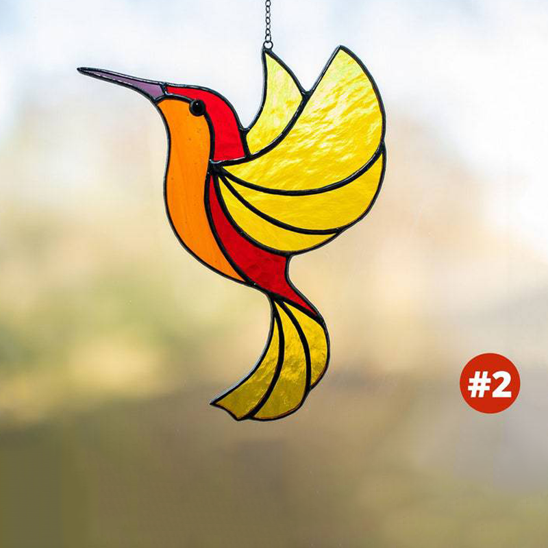 HummiGlow Attrape-Lumière Artistique – Reflets de Lumière Magiques avec Design de Colibri