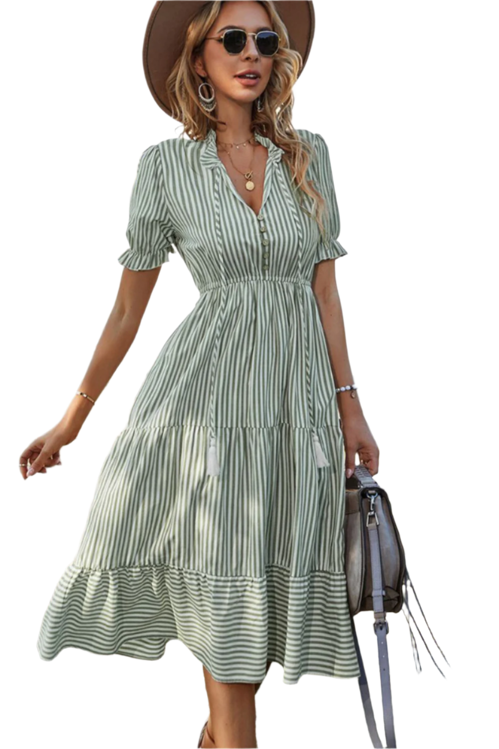 Robe d'été Freja - Robe Légère et Élégante pour Femmes