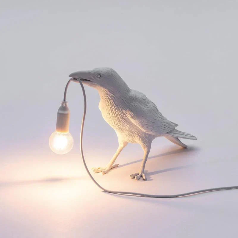 FeatherGlow - Lampe Fugle à éclairage ambiant artistique