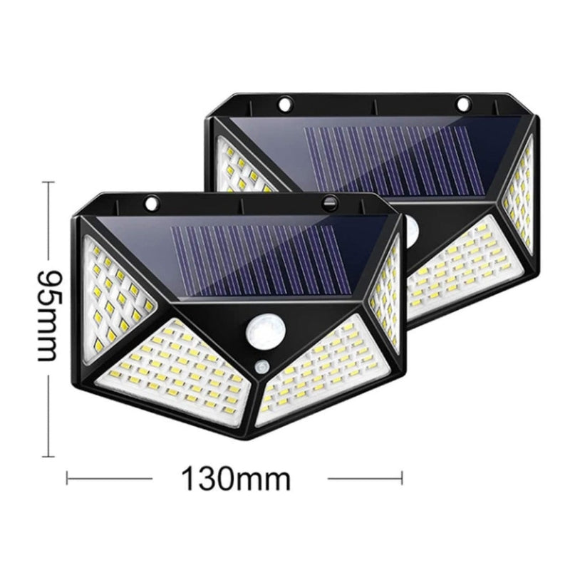 Lampe solaire EcoBright avec capteur de mouvement