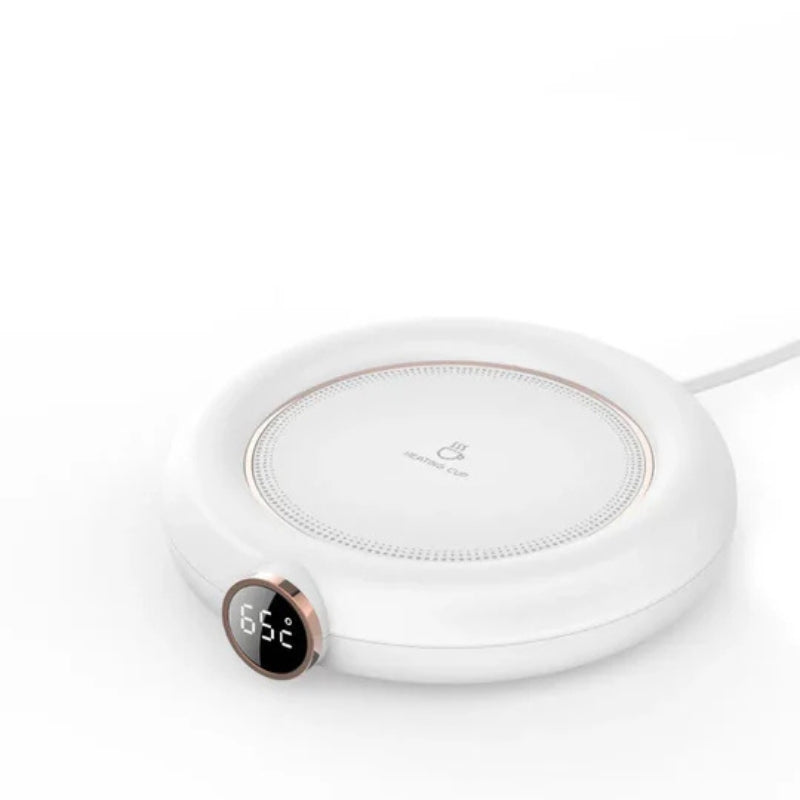 HeatWave – Chauffe-tasse USB avec affichage LED pour des boissons chaudes parfaites