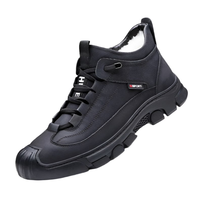 Robin - Chaussures pour hommes avec lacets et fermeture éclair sur le côté