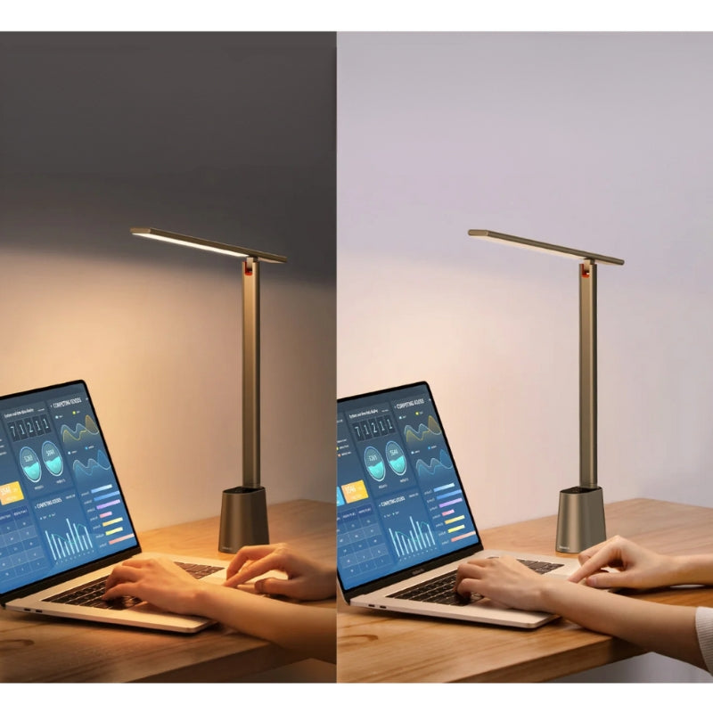 LumaLine - Lampe de bureau LED Slank avec port de chargement USB