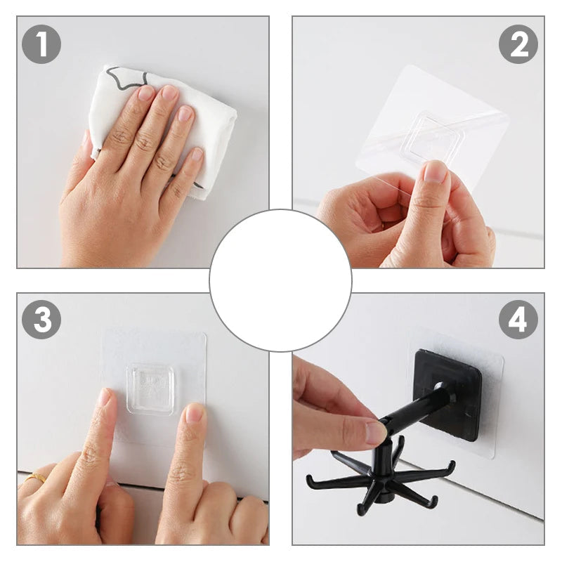 Crochets Suspendus Rotatifs à 360° SwiftHook – Rangement Intelligent pour Votre Maison