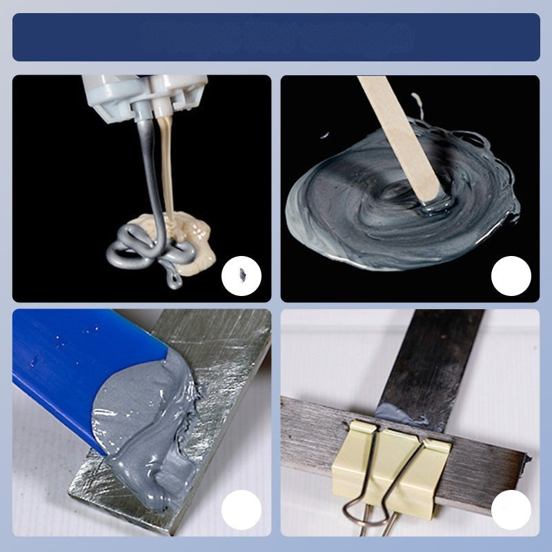 FixBond Colle de réparation métallique résistante à la chaleur et étanche