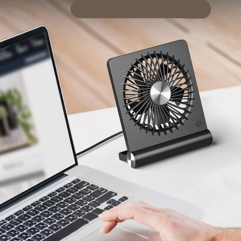 PortableAir - Ventilateur de bureau USB compact pour solution de refroidissement