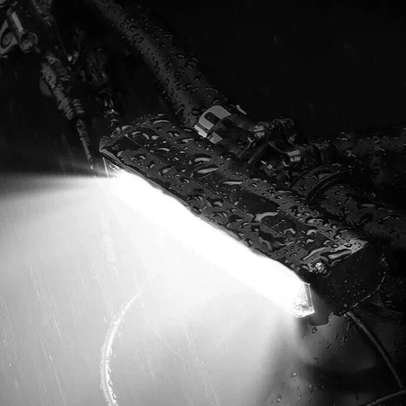 Lampe de sécurité USB rechargeable GlowSecure – Phare de vélo LED étanche et ultra-brillant