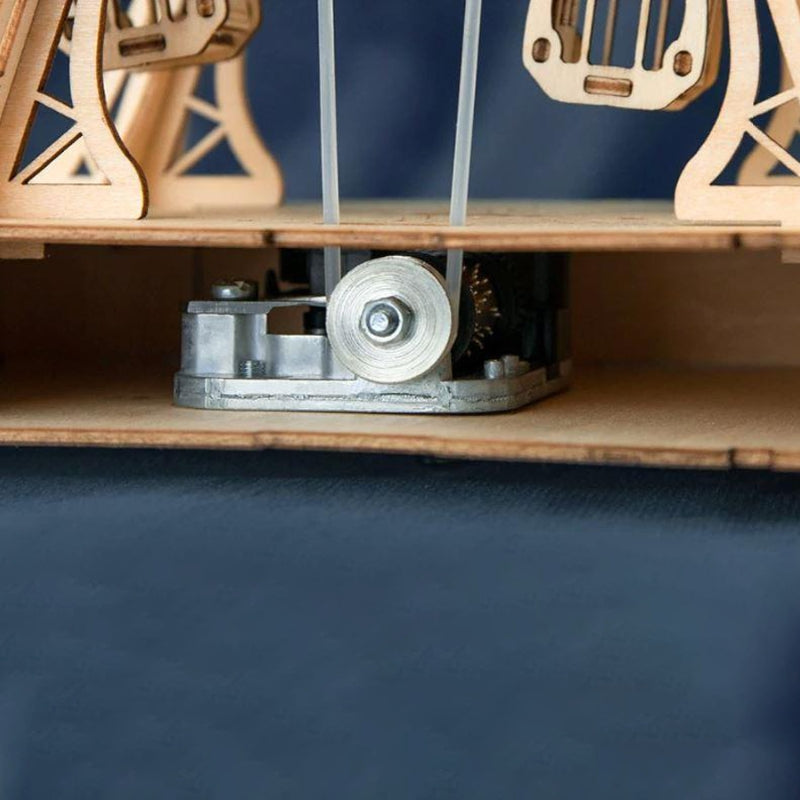 SpinCrafter - Ensemble de puzzles en bois de grande roue 3D