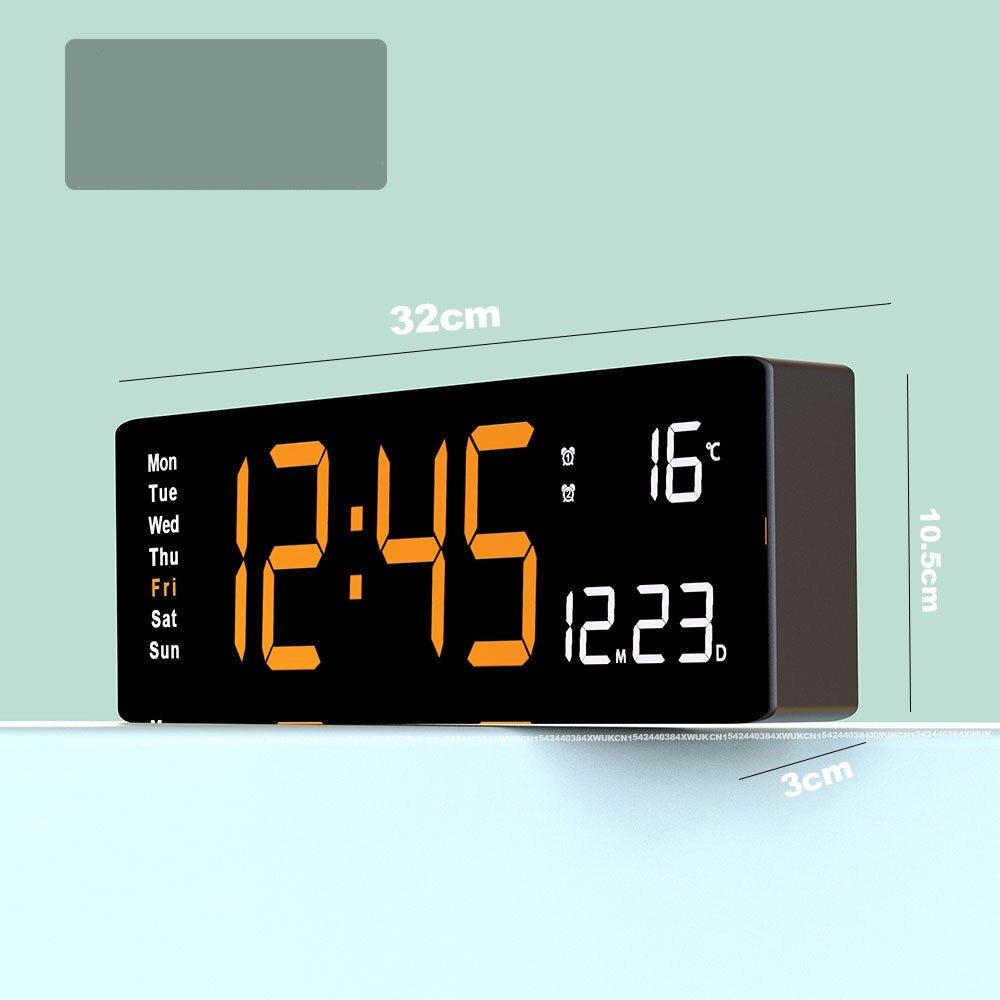 LumiTime - Horloge numérique élégante avec écran éclairé