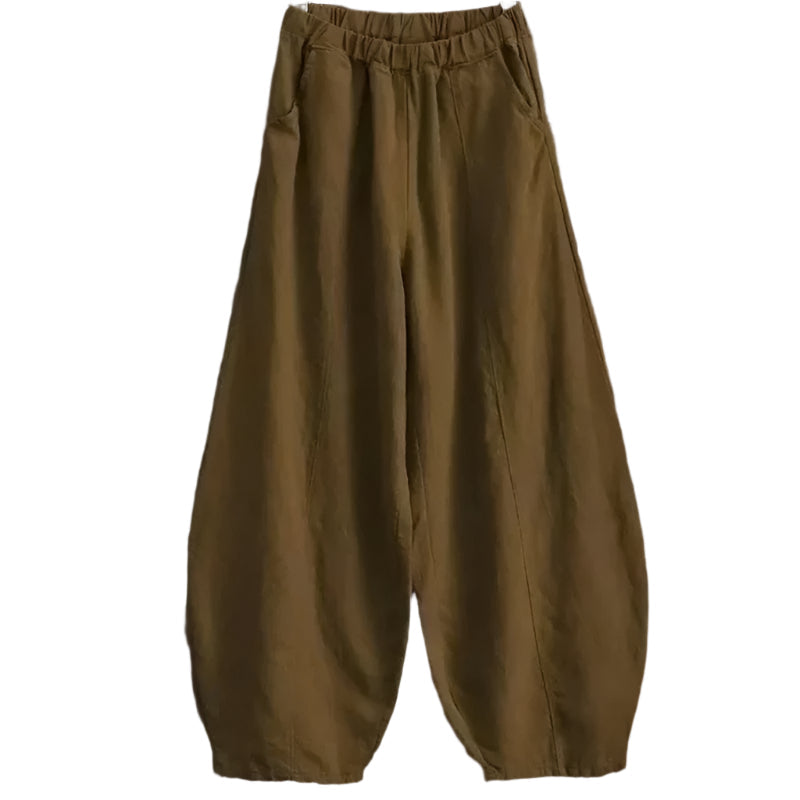 Lina - Pantalons larges décontractés avec poches