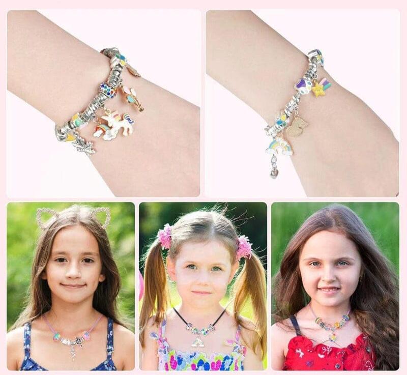 Bracelet à breloques DIY pour filles