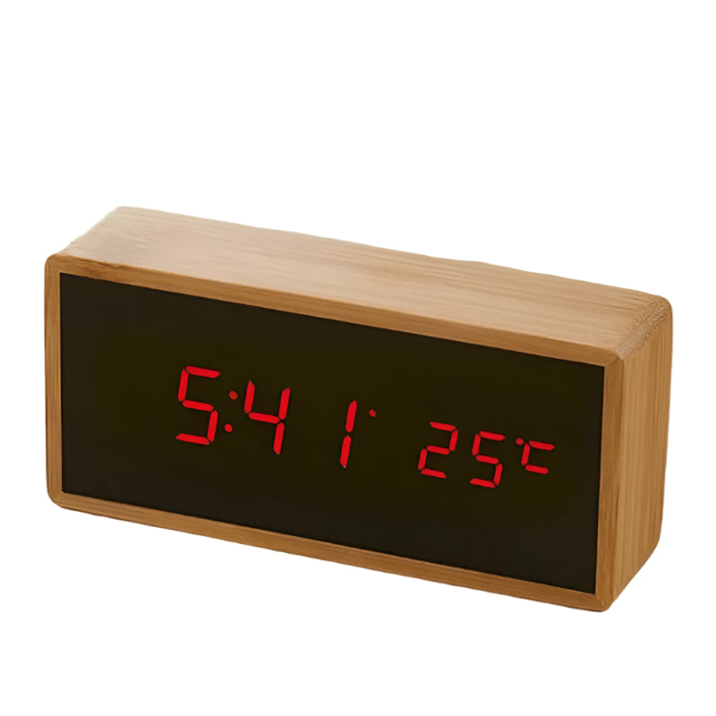 ReflectGlow - Réveil numérique LED