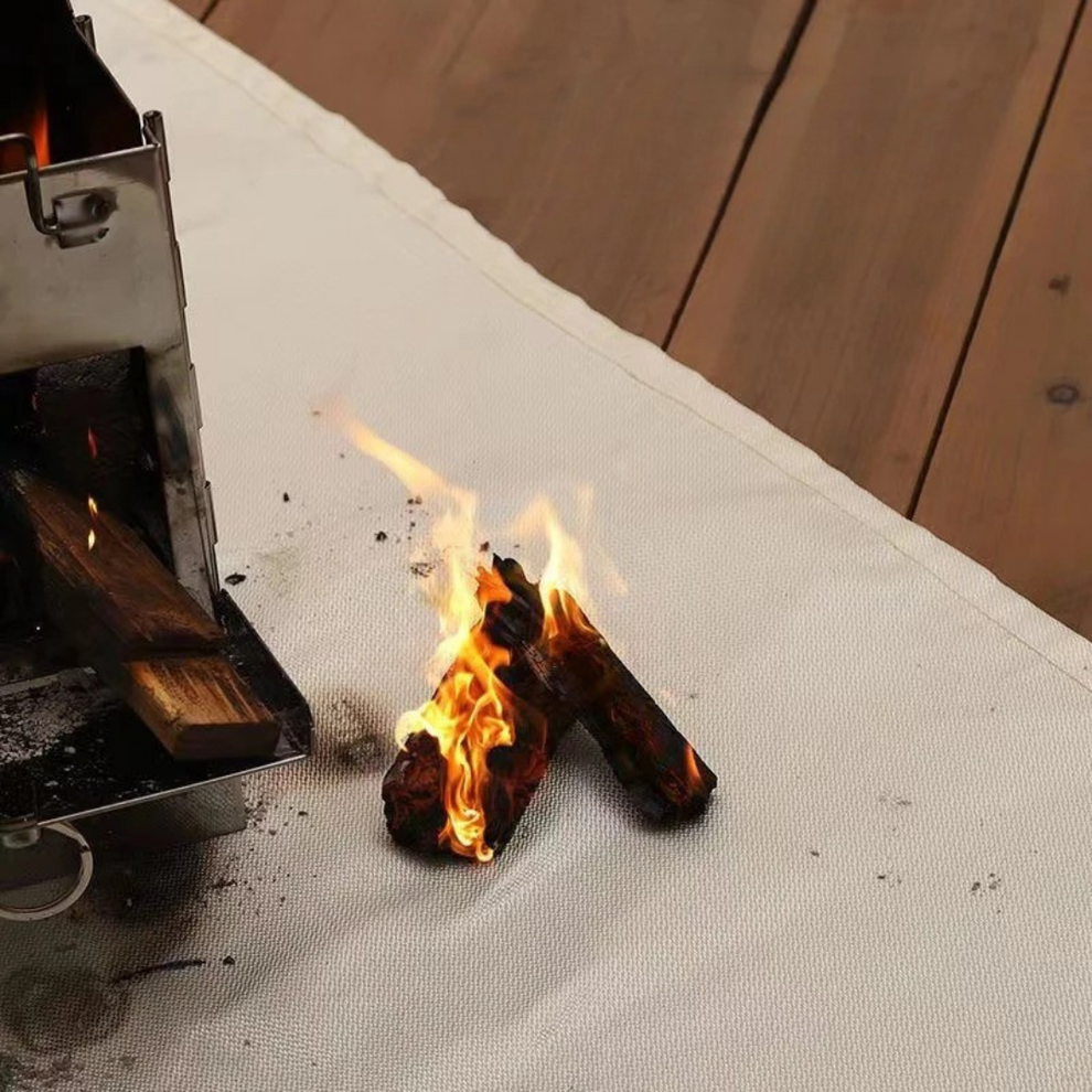 FoldaGrill - Gril portable en acier inoxydable pour la cuisine en plein air