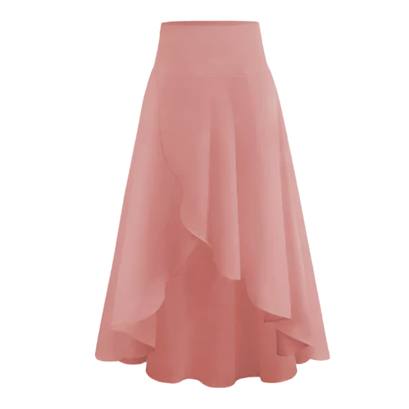 Amalie - Jupe taille haute confortable et coupe ample