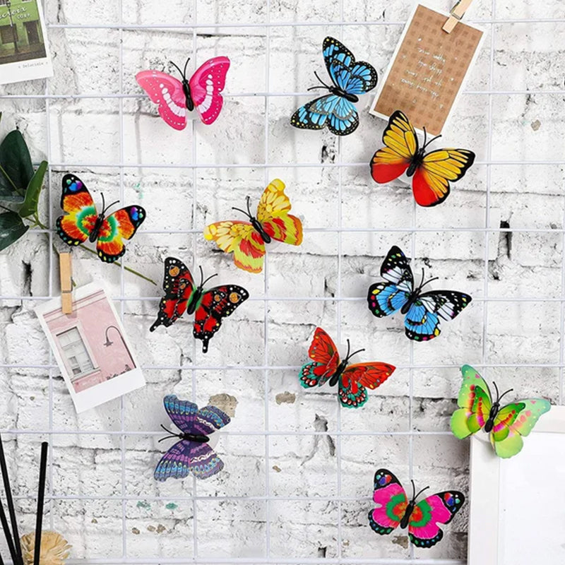 LumiWings - 3D LED papillons colorés veilleuse