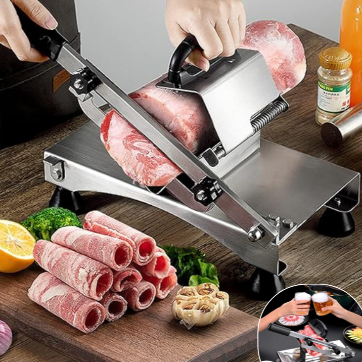 PrecisionSlice Compact Machine à découper de cuisine – Coupes nettes et précises