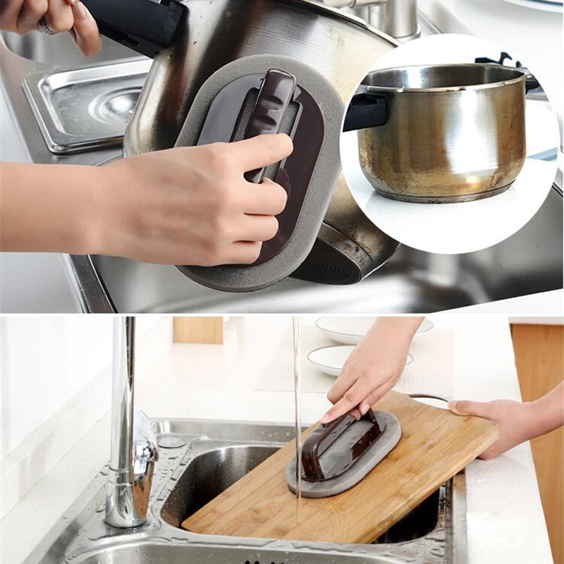 ScrubEase - Tampons de nettoyage pour assiettes et ustensiles de cuisine