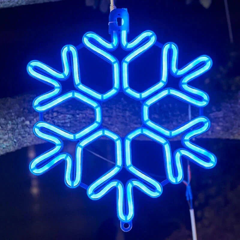 FrostLume - Guirlande lumineuse LED Flocon de neige