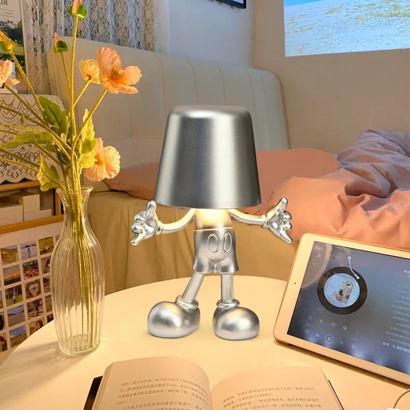 Lampe de table tactile sans fil LumaTouch – Éclairage élégant et réglable