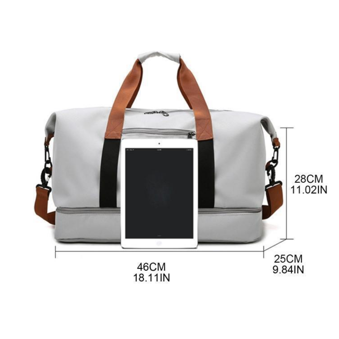 RejseMate Grande Valise de Voyage avec Plusieurs Compartiments et Fermeture Éclair Résistante