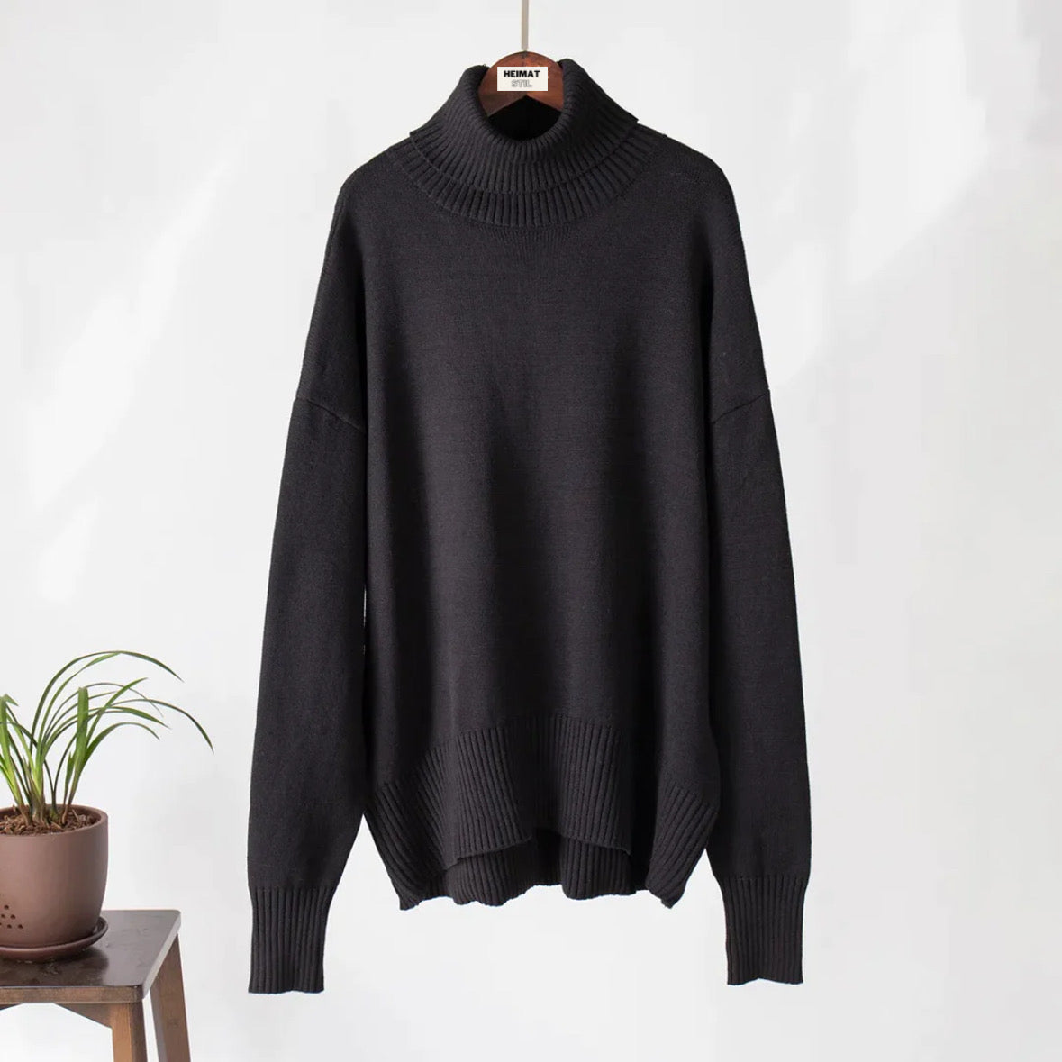 Sweater Turtleneck Doux et Confortable pour Femmes