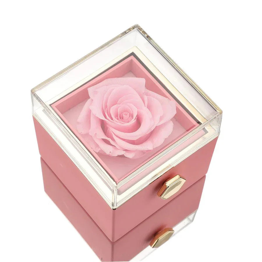 Coffret Cadeau EvighedsRose avec Collier Personnel Caché – Cadeau Unique pour la Fête des Mères