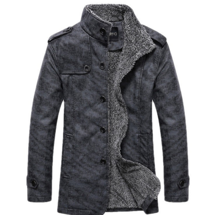 Maxwell - Veste en polaire doublée avec boutons