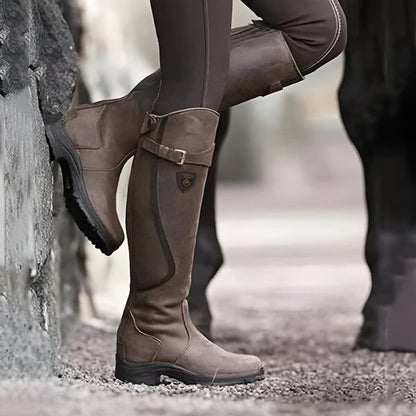 Bottes en cuir imperméables décontractées Aquaviva