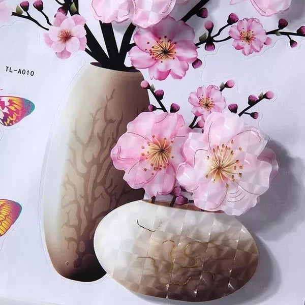 BloomScape - Élégante décoration murale avec des fleurs