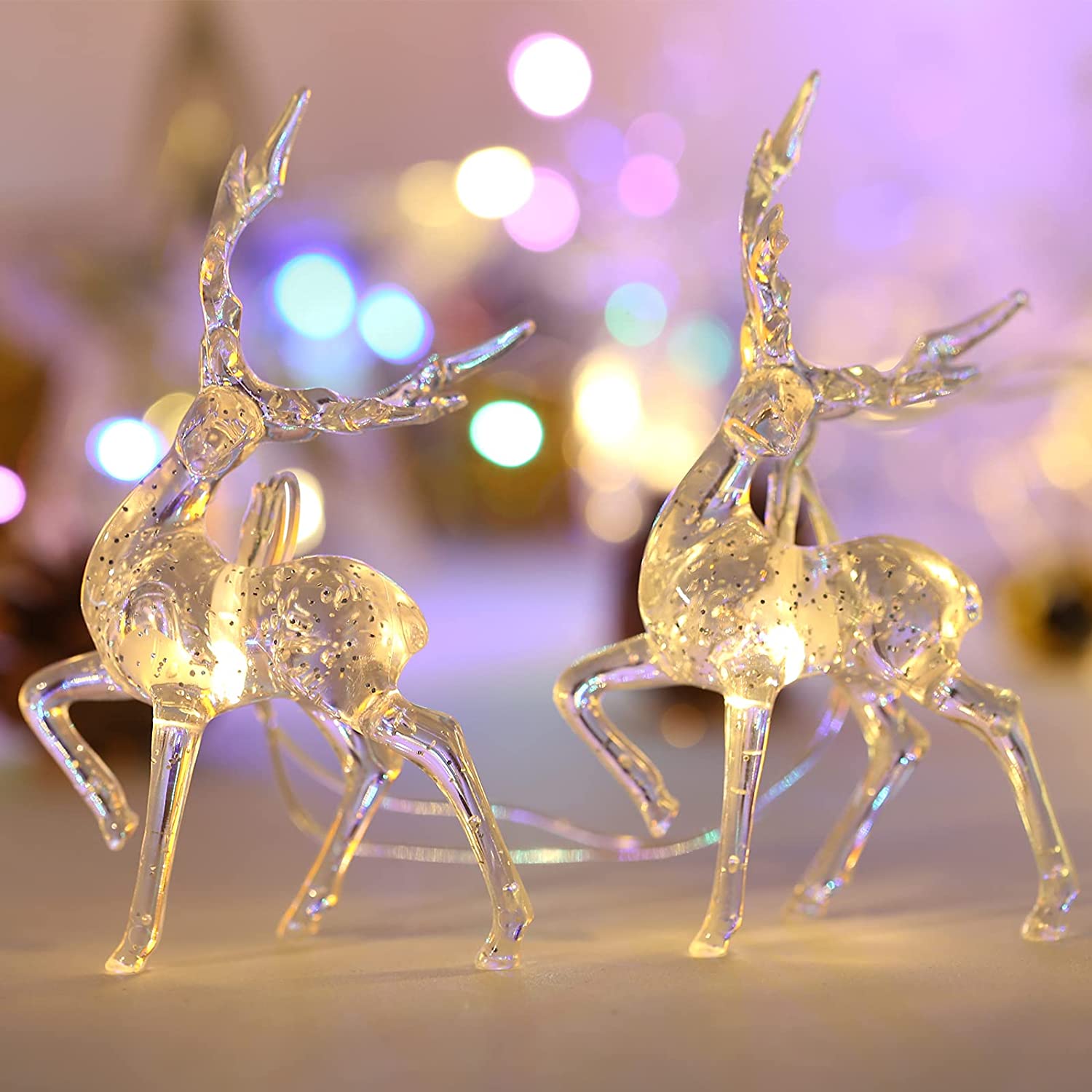 Reindeers - LED-lumières de Noël pour rennes