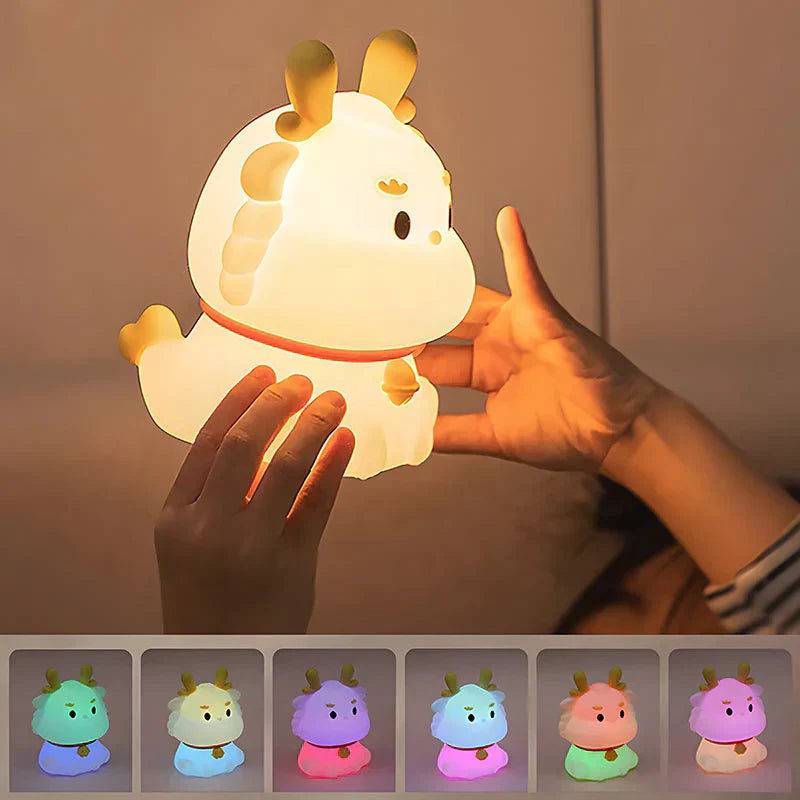 GlowPals - Lampe de chevet LED douce et colorée pour enfants