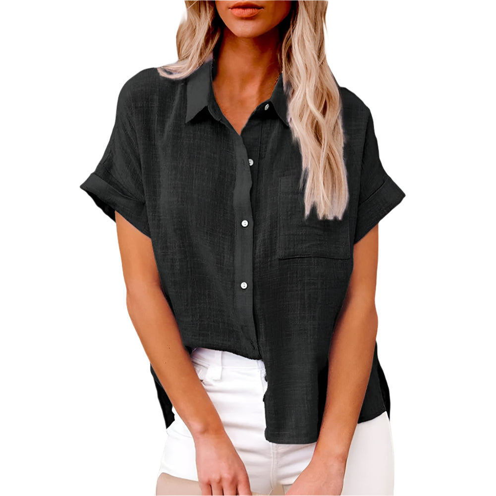 Miles - Chemise à boutons sans effort pour femmes