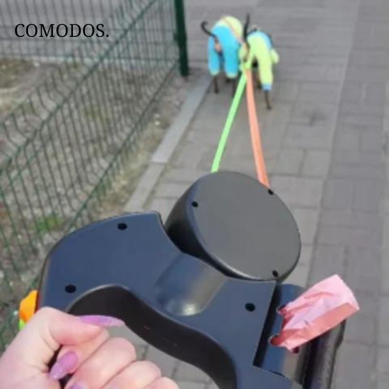 DuoStride Laisses pour Chiens | Promenades Faciles avec Votre Chien