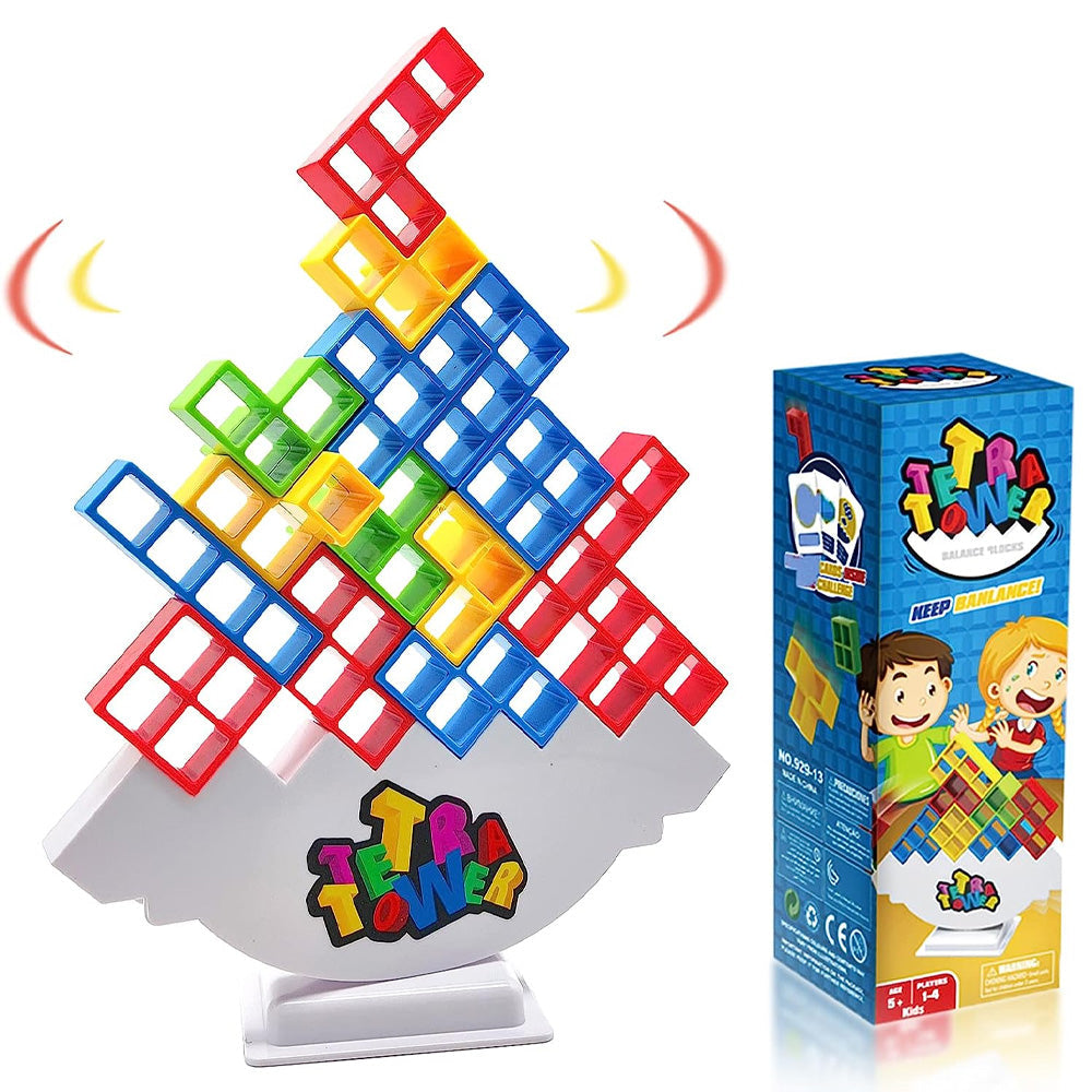 Tetra Tower | Jeu d'équilibre ultime pour s'amuser à empiler des objets