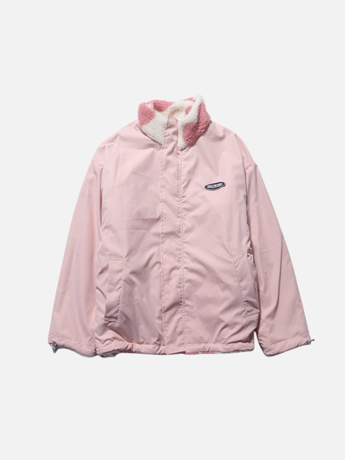 Veste Réversible Olivia avec Imprimé Cœur – Style et Confort en Un