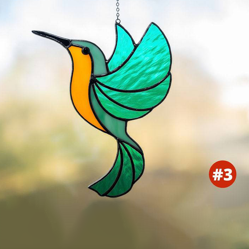 HummiGlow Attrape-Lumière Artistique – Reflets de Lumière Magiques avec Design de Colibri